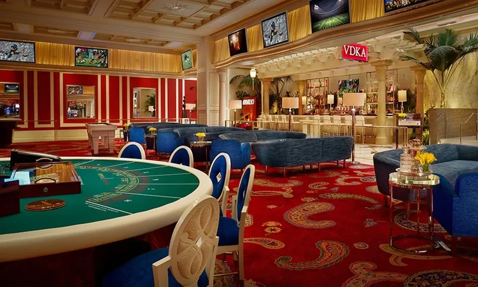 Bên trong sòng bạc tại Las Vegas