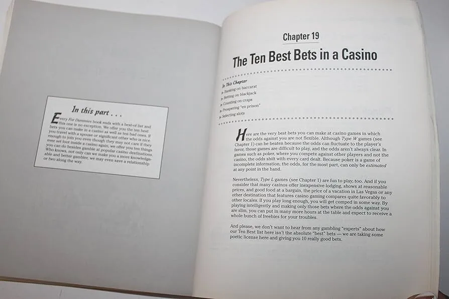 Casino Gambling For Dummies: Cẩm nang hoàn hảo cho người mới bắt đầu chơi casino 2 casino gambling for dummies cam nang cho nguoi choi casino 1